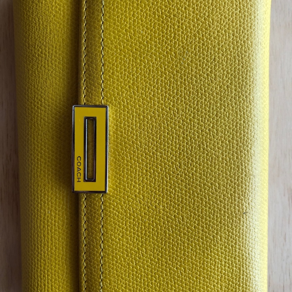 Authentic Coach Leather Wallet